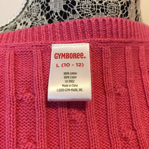 Gymboree Pink Girls Cardigan Sweater with Belt - Picture 6 of 6